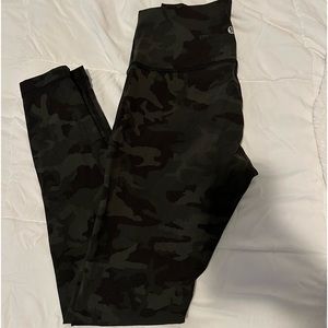 lulu lemon camo leggings